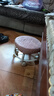 【京喜甄选】椅子万向轮美缝凳子带轮旋转擦地矮凳美甲修脚凳滑轮 儿童凳-米白色款 实拍图