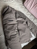 安踏（ANTA）商务羽绒服丨速暖羽绒外套男冬季连帽防泼水保暖内绗不臃肿棉服 【三防科技】灰棕色7914-3 M (男170) 实拍图