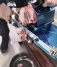 双枪（Suncha）切肉片机牛羊肉卷切片机家用加高刨肉机304不锈钢手动切冻肉肥牛 实拍图