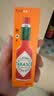 辣椒仔（Tabasco）美国进口塔巴斯科辣椒酱 必胜客低脂肪沙拉意面辣椒汁调味汁西餐 3瓶装 实拍图