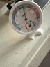 得力(deli)室内温湿度计婴儿老人儿童生日礼物 台挂两用家用 免电池大表盘 办公用品 中号9015 实拍图