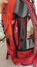 骆驼（CAMEL）【山栖】户外轻便登山包大容量专业徒步防水旅行背包双肩包朱雀红 实拍图