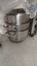 美厨（MAXCOOK）蒸锅 304不锈钢30CM三层蒸锅 加厚复底汤锅 燃气电磁炉通用 实拍图