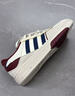 adidas「面包鞋」COURTIC经典运动板鞋男女阿迪达斯官方三叶草 晶白/浅米色/棕红/藏青蓝   41 实拍图