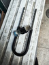 玥玛玻璃门锁 U型锁 双开门锁店铺商铺门锁摩托车锁抗剪插锁3063 实拍图