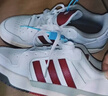 adidas ENTRAP美式校园风运动少年感复古篮球风板鞋男女阿迪达斯   白色/红色   42 实拍图