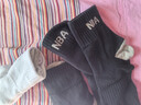 袜子男士秋冬吸汗跑步运动袜男抗菌防臭亲肤无骨中筒棉袜6双 实拍图
