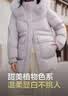 波司登服饰五折反季冬女加厚立领宽松中长款大毛领商场同款羽绒服 实拍图
