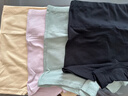 猫人女士平角内裤女高腰纯棉裆抗菌透气大码安全裤女防走光四角裤头 【高腰抗菌-肤/粉/绿/灰】 4条 XL 【适合120~140斤】 实拍图