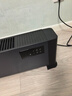 美的（Midea）石墨烯踢脚线取暖器/家用节能电热电暖器/遥控电暖气/浴室防水抗菌/全屋升温速热/移动地暖HDV22GR 实拍图