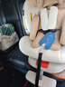 初婴贝儿童安全座椅汽车用0-4-12岁婴儿宝宝车载可坐可躺i-Size通风加热 豪华版金+175°躺+支撑腿+遮阳棚 实拍图