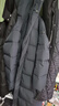 京东京造26春季运动御寒MAX长款羽绒服保暖男女羽绒外套衣服 黑色L 实拍图