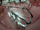 Gameking近视眼镜男女半框眼镜架钛GK009配蔡司视特耐1.67防蓝光黑 实拍图