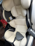 Heekin德国 儿童安全座椅汽车用0-4-12岁婴儿宝宝360度旋转ISOFIX硬接口 尊享灰(遮阳棚+上拉带+侧保护) 实拍图