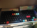 狼蛛（AULA）F87ProV2客制化无线机械键盘电竞游戏专用  蓝牙/2.4G/有线三模连接全键热插拔gasket结构办公键盘 F87ProV2超神版【流星冰淇淋轴】黑雾透热升华 实拍图