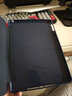 ALittleFlower适用ipad6/5保护套ipadair1/air2保护壳9.7英寸苹果平板电脑三折支架超薄全包防摔深蓝色 实拍图
