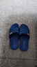 回力拖鞋男女款防滑凉拖居家浴室户外穿沙滩厚底耐磨HL3523-1兰色41码 实拍图
