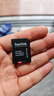 闪迪（SanDisk）256GB TF（MicroSD）内存卡 A2 4K V30 U3 C10 至尊超极速移动存储卡 读速200MB/s 写速140MB/s 实拍图