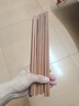 双枪红檀木筷子天然抗菌木筷 家用实木无漆无蜡筷子餐具套装10双 实拍图