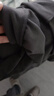 优衣库男装柔滑弹力摇粒绒半拉链套头衫/长袖481184 08 深灰色 M 实拍图