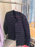 鸭鸭（YAYA）冬装轻薄羽绒服男内胆洋气百搭休闲时尚内穿保暖鸭绒外套K 藏青色 L /175 实拍图