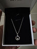 唯一（Winy）999纯银项链女款轻奢高级感吊坠生日新年情人节礼物送女朋友老婆 实拍图