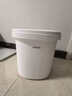 ecoco水桶14L加厚带盖手提桶学生宿舍洗漱桶盆洗澡洗衣脸盆E24147高配 实拍图