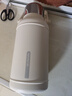 九阳（Joyoung）保温杯316L不锈钢大容量 保温壶 男女学生水杯户外随享壶1.3L白 实拍图