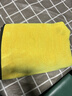 美家日记大抹布 黄灰60*160cm*双层1条洗车毛巾 擦车抹布吸水纤维绒擦车巾 实拍图