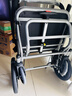 鱼跃(yuwell)手动轮椅车1100A折叠老人轻便便携式手推车旅行可上飞机 实拍图