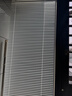 美尔耐免打孔百叶窗帘卧室卫生间浴室厕所防水铝合金厨房升降遮光帘6010 免钉【标准哑光】白色 1平方米 实拍图