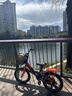 凤凰（Phoenix）儿童自行车宝宝脚踏车儿童折叠自行车3-8岁童车 陆寻 灰色16寸 实拍图