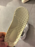 迈高乐2双乳胶鞋垫儿童透气吸汗软舒适高弹减震运动夏可裁剪 米色29-31 实拍图