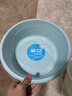 茶花塑料洗脸盆30cm+水桶31m塑料盆子泡脚桶洗脚盆 实拍图