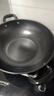 美厨（MAXCOOK）炒锅铁锅 带盖36cm无涂层精铁炒菜锅氮化 燃气电磁炉通用MCC8013 实拍图