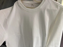 京东京造5A抗菌长袖t恤男新疆棉圆领衣服男装卫衣打底衫春季内搭新年白2XL 实拍图