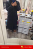 京东京造面包超长款羽绒服运动户外冬加厚保暖外套 黑色 S 实拍图