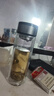 【京东物流配送】高硼硅双层玻璃杯大容量泡茶杯水杯子茶水分离杯 【双层加厚】茶杯350ml1只 实拍图