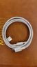 华为原装6A数据线 USB Type-A转USB Type-C/1m线长/支持66W（11V6A）充电 白色CC790 实拍图