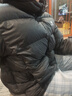 骆驼火山羽绒服男冬新款加厚连帽保暖面包服女城市轻户外 黑色 男女同款,7674B 3XL 实拍图