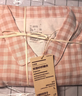 MUJI[自营限定款]女士无侧缝 双层纱织睡衣  软棉棉内衣 浅粉色格纹 L 实拍图