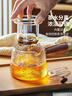 雅集侧把壶锤纹煮滤茶具耐热玻璃茶壶煮茶泡茶壶耐高温泡茶壶600ml 实拍图