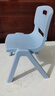 加厚儿童餐椅防滑小椅子家用宝宝婴儿桌椅凳子幼儿园儿童靠背椅子 8754蓝色大号 实拍图