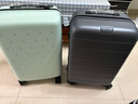 米家小米行李箱20英寸拉杆箱可登机箱万向轮旅行箱男女小型密码箱绿色 实拍图