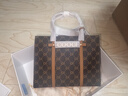 COOGI包包女包轻奢品牌2025新款托特包女士情人节生日礼物送妈妈老婆 咖啡色（大号）【精美礼盒+礼袋】 晒单实拍图