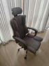 锦汐电脑椅办公椅子电竞椅家用人体工学椅老板椅主播靠背椅皮革转椅 灰色+4级杆+乳胶【二代升级】 实拍图