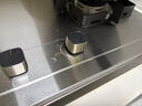 樱花（SAKURA）燃气灶天然气煤气灶双灶液化气家用台嵌两用家用不锈钢灶台多开孔猛火灶 JZT-ADG05A【 天然气可调节底盘】 实拍图