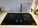 康佳（KONKA）燃气灶煤气灶双灶家用 5.2kW大火力可拆卸设计【换装优选760大面板】铜火盖 JZT-KY01B（天然气） 实拍图
