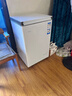海尔（Haier）100L单温冰柜小型家用小冰柜减霜一级能效冷藏冷冻转换深冷冷柜小冰箱BC/BD-100GHW9D国家补贴 实拍图