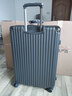 网易严选3.0升级铝框小金刚PC拉杆箱商务行李箱旅行箱神秘灰*磨砂26英寸 实拍图